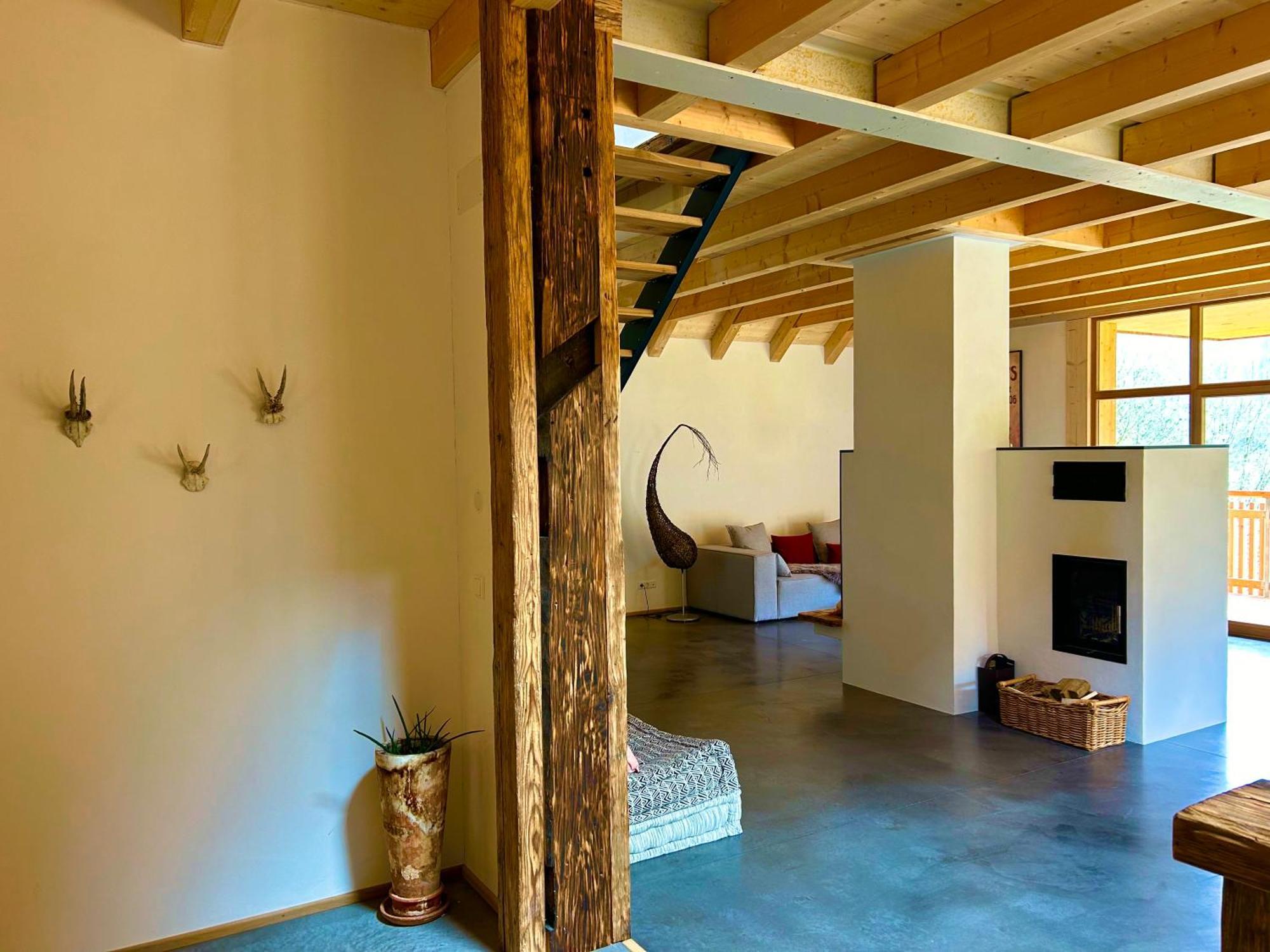 Ferienwohnung Im Loft-Style Mit Sauna Im Historischen Schwarzwaldhof Simonswald Luaran gambar