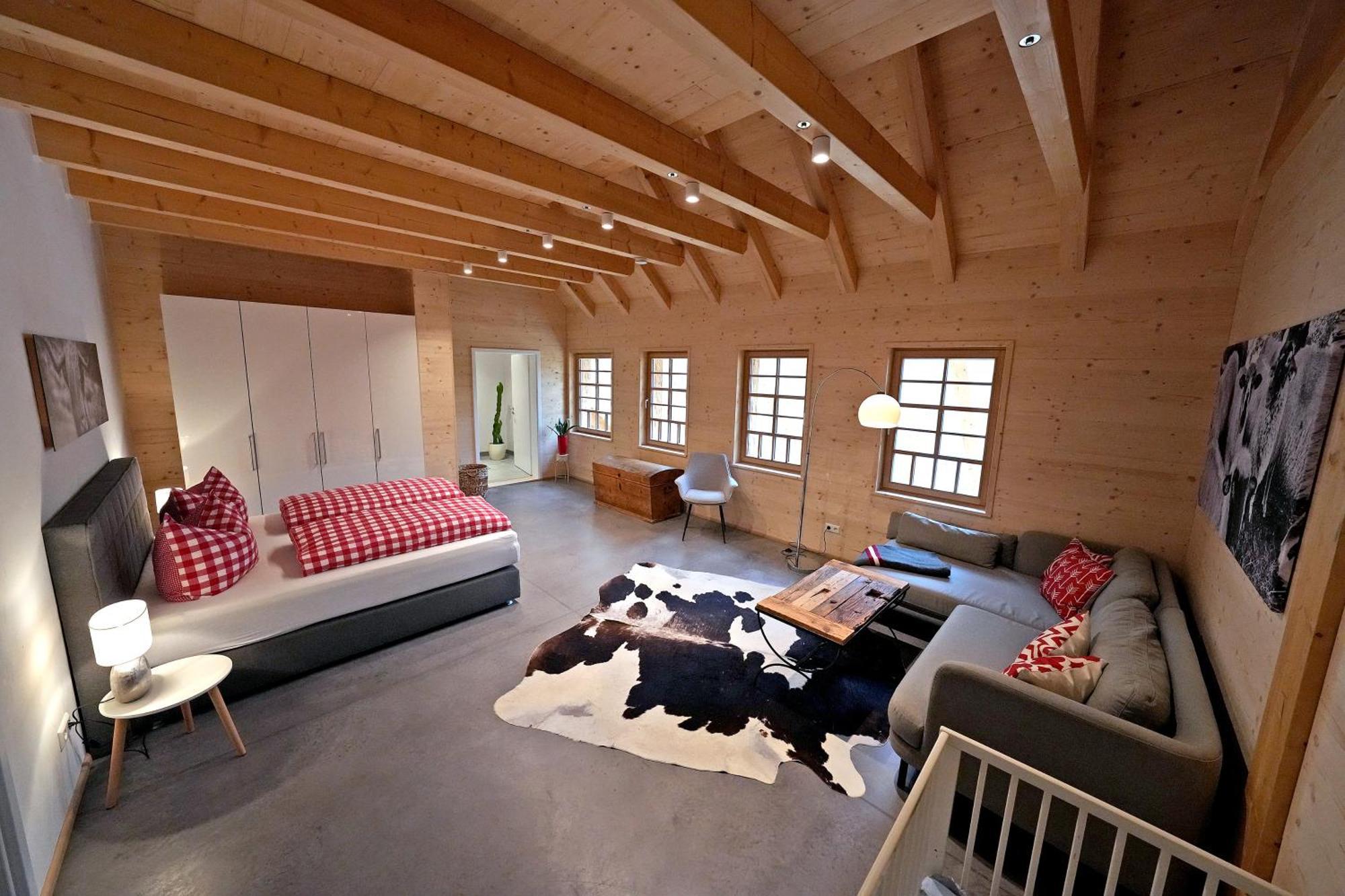 Ferienwohnung Im Loft-Style Mit Sauna Im Historischen Schwarzwaldhof Simonswald Luaran gambar