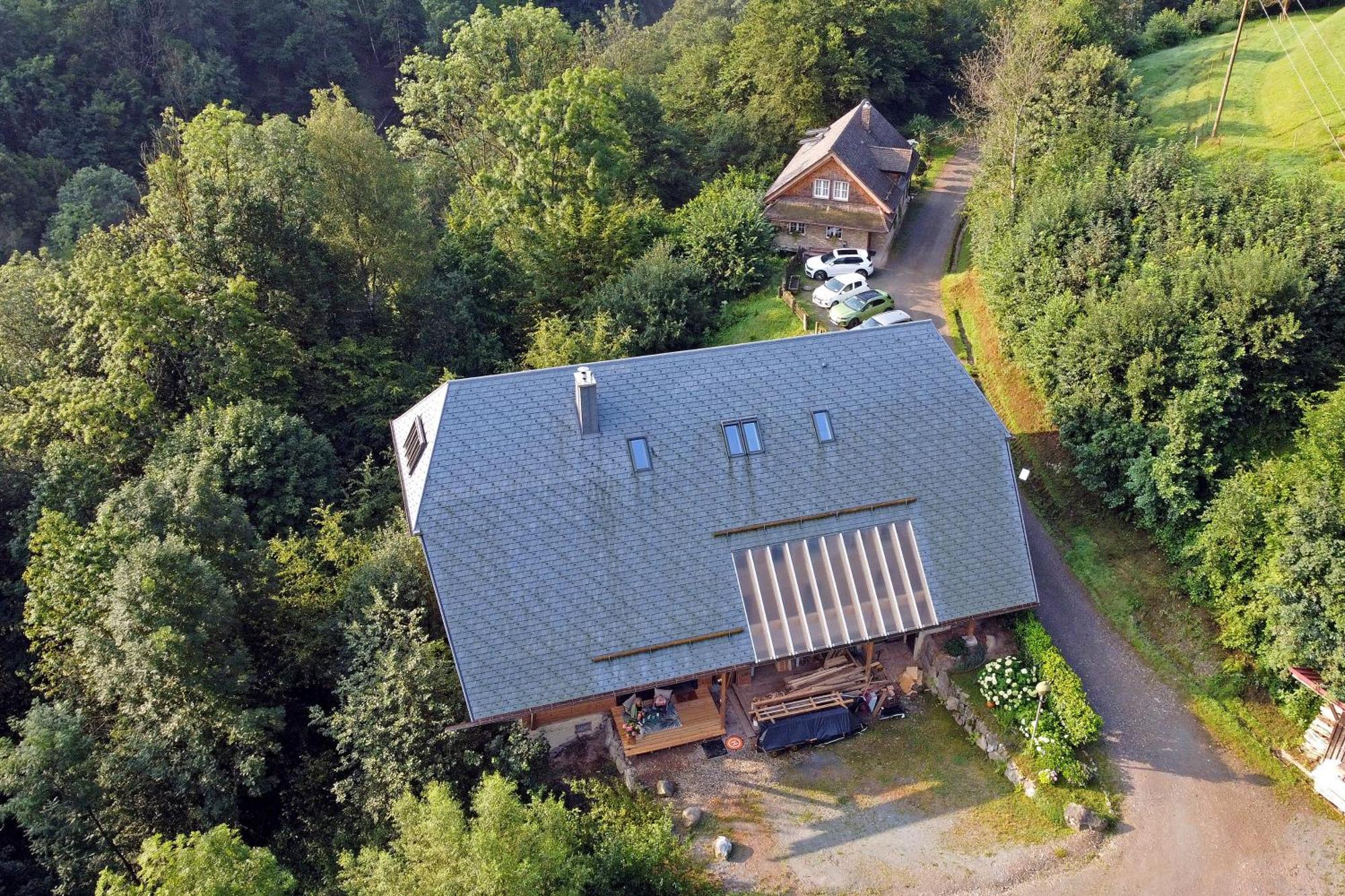 Ferienwohnung Im Loft-Style Mit Sauna Im Historischen Schwarzwaldhof Simonswald Luaran gambar