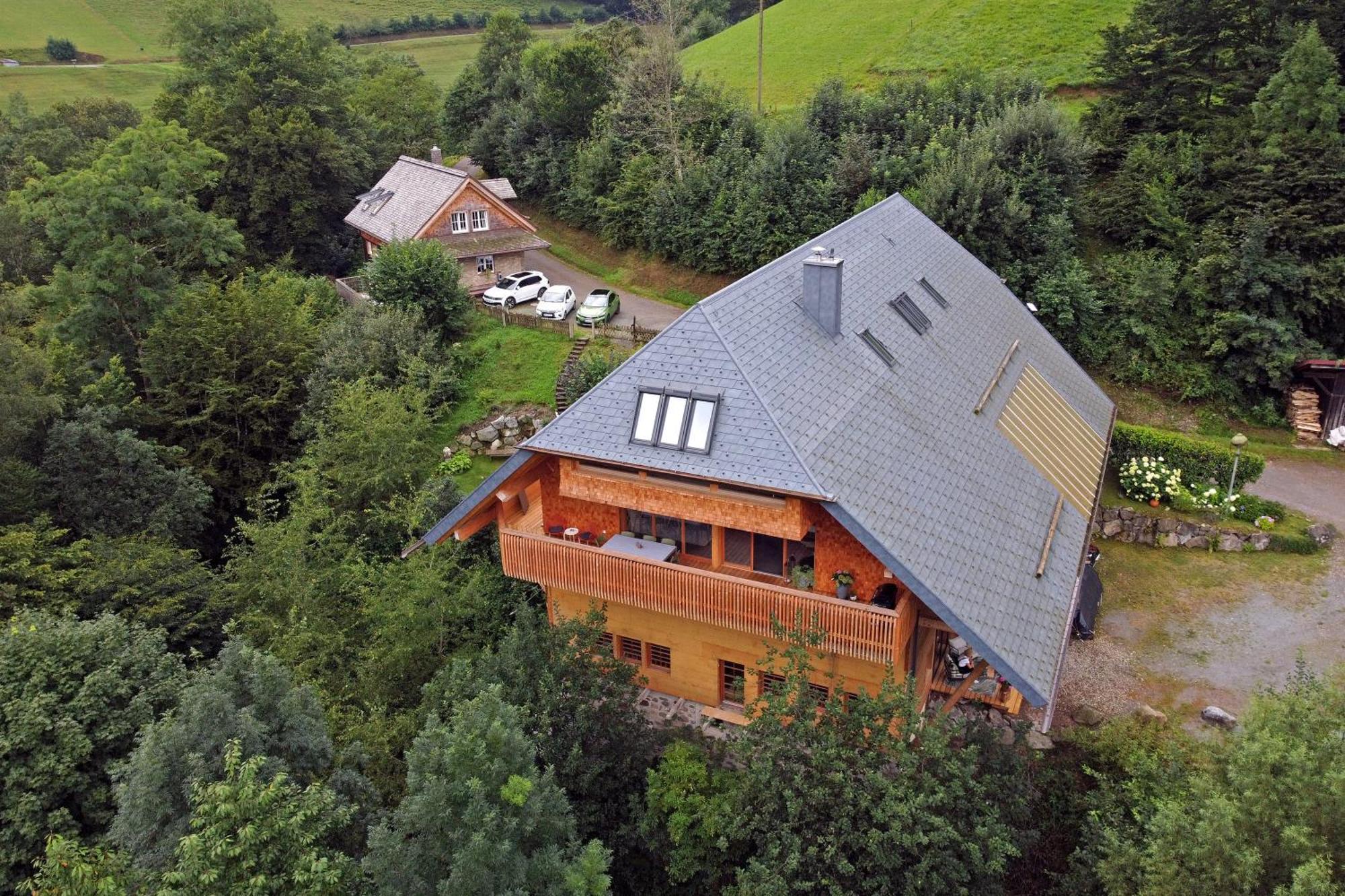 Ferienwohnung Im Loft-Style Mit Sauna Im Historischen Schwarzwaldhof Simonswald Luaran gambar