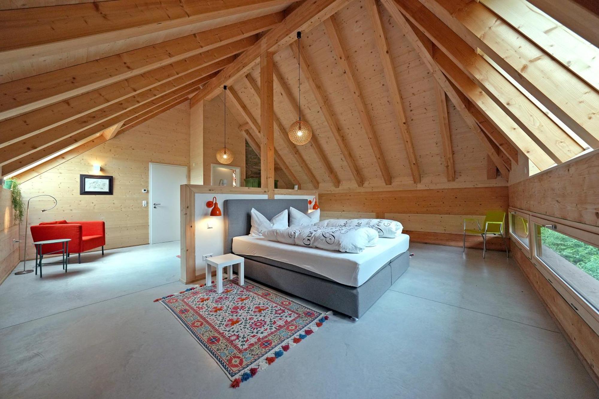 Ferienwohnung Im Loft-Style Mit Sauna Im Historischen Schwarzwaldhof Simonswald Luaran gambar