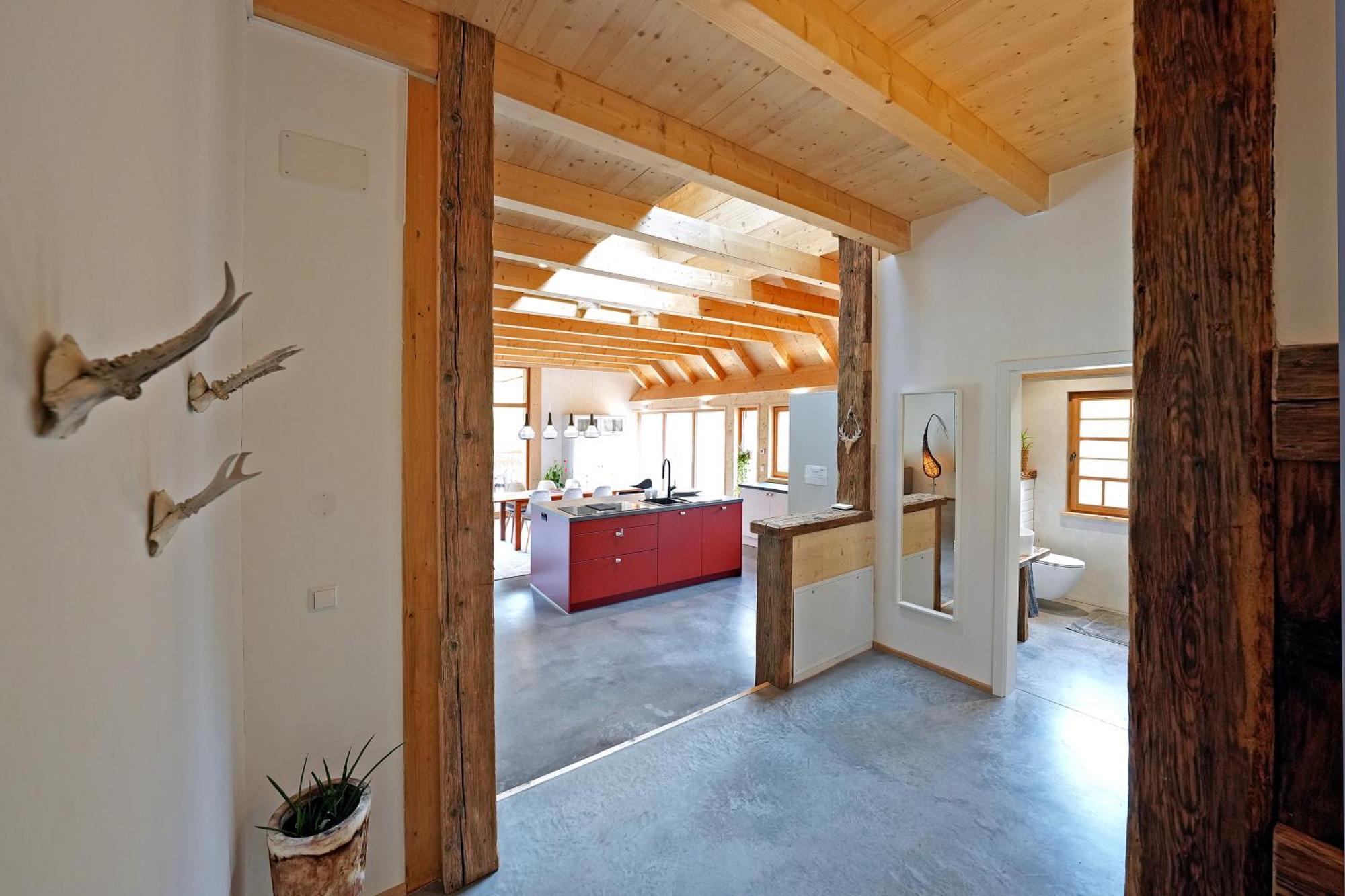 Ferienwohnung Im Loft-Style Mit Sauna Im Historischen Schwarzwaldhof Simonswald Luaran gambar